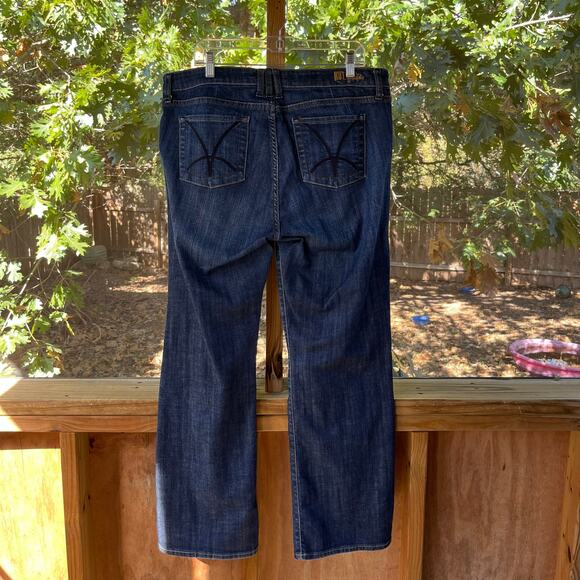 KUT From The Kloth Women's Medium Wash Bootcut Jeans Size 18W - Picture 2 of 10
